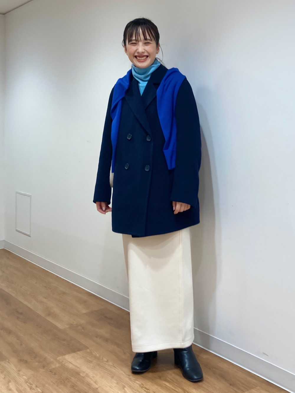 ドライスウェットナローマキシスカート（丈標準80～84cm）セットアップ