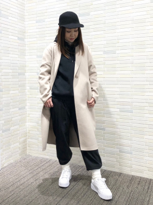 UNIQLO - UNIQLO ダブルフェイスロングコートの通販 by ashop