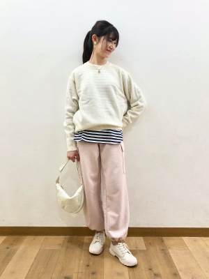 国内発送★VS PINK♥スウェット ワイドレッグカーゴパンツ ユニクロ公式 | スウェットカーゴパンツ