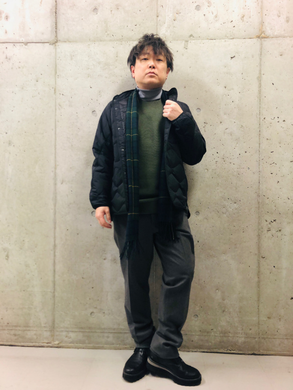 オーバーサイズブルゾン、リサイクルハイブリッドダウンジャケットの