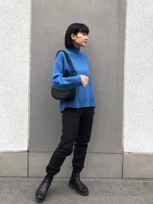 ユニクロ公式 | ウールテーパードパンツ（コントワーデコトニエ）