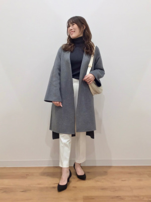 ユニクロ公式 | ダブルフェイスラップコート