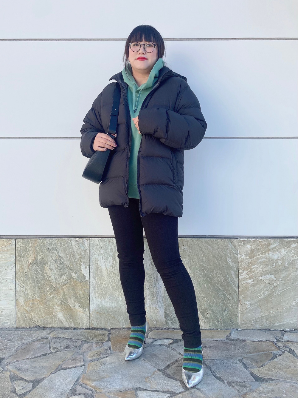 パウダーソフトダウンジャケット(NANODESIGN)、ソフトニットフリー