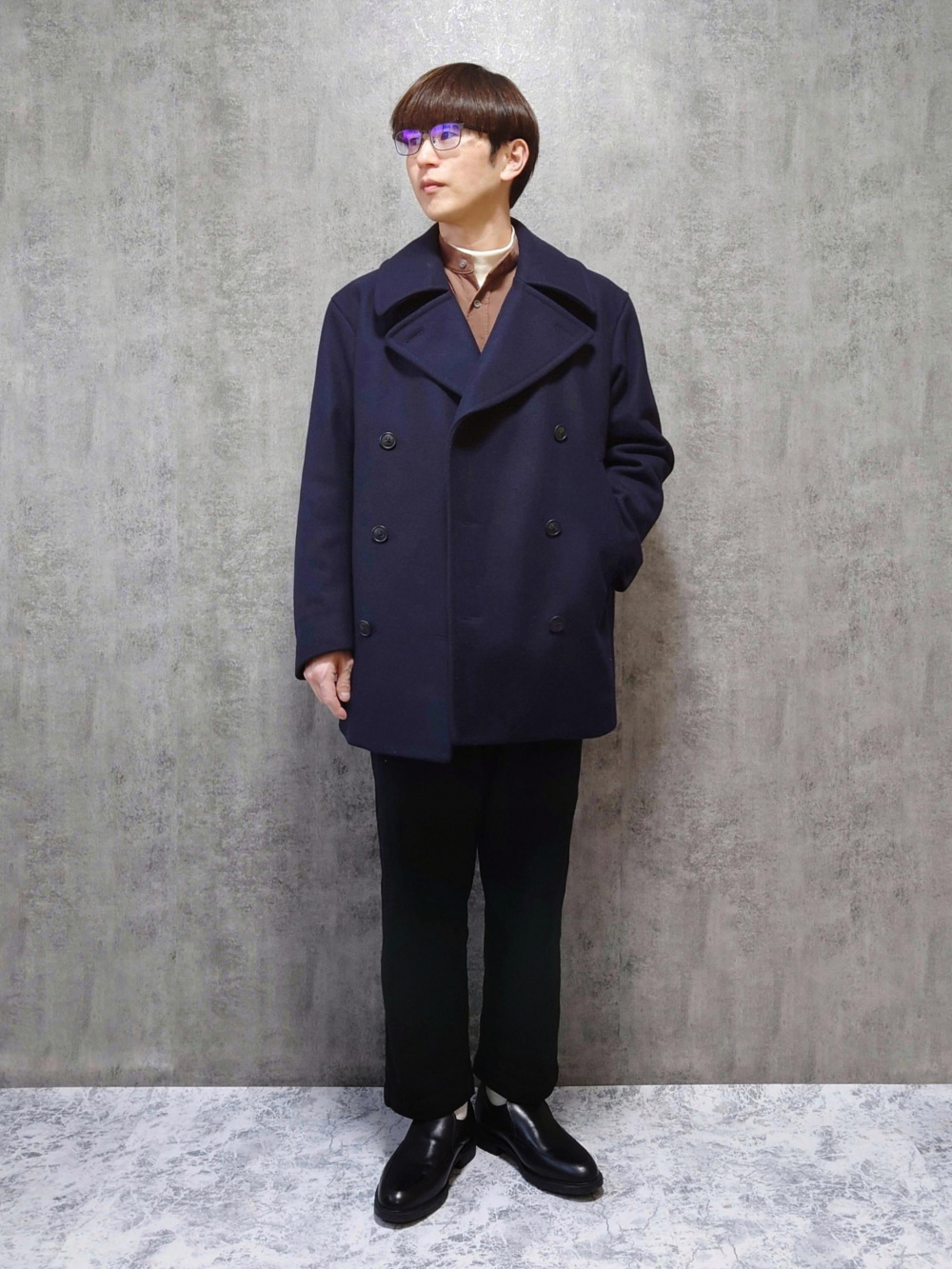 +J UNIQLO カシミヤブレンドオーバーサイズチェスターコート ユニクロ公式 | カシミヤブレンドチェスターコート
