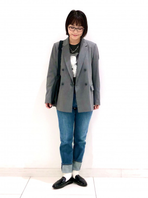 Uniqlo U】着るだけでツウに見える「デニムセットアップ」が秋