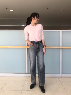 ユニクロ公式 | 3Dカシミヤクルーネックセーター