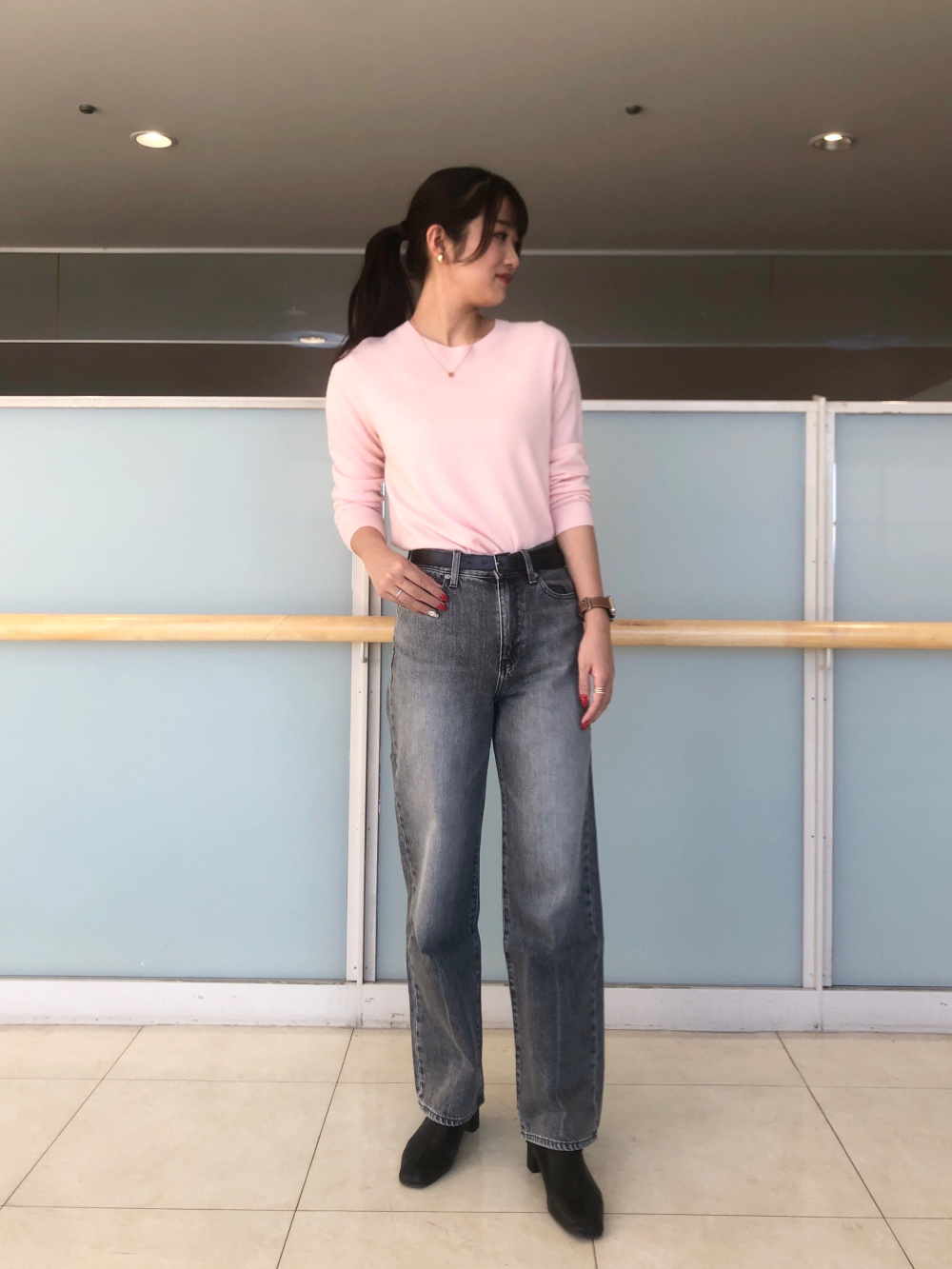 ユニクロ公式 | 3Dカシミヤクルーネックセーター
