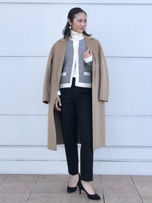 ユニクロ公式 | ダブルフェイスロングコート