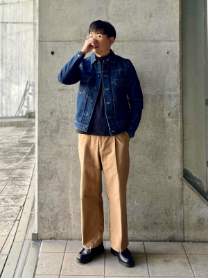 ハイライズ コットンツイル ワイドパンツ ユニクロ公式 | コットンツイルワイドパンツ