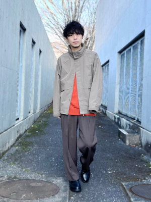 ユニクロ公式 | タックワイドパンツ（丈標準68～70cm）