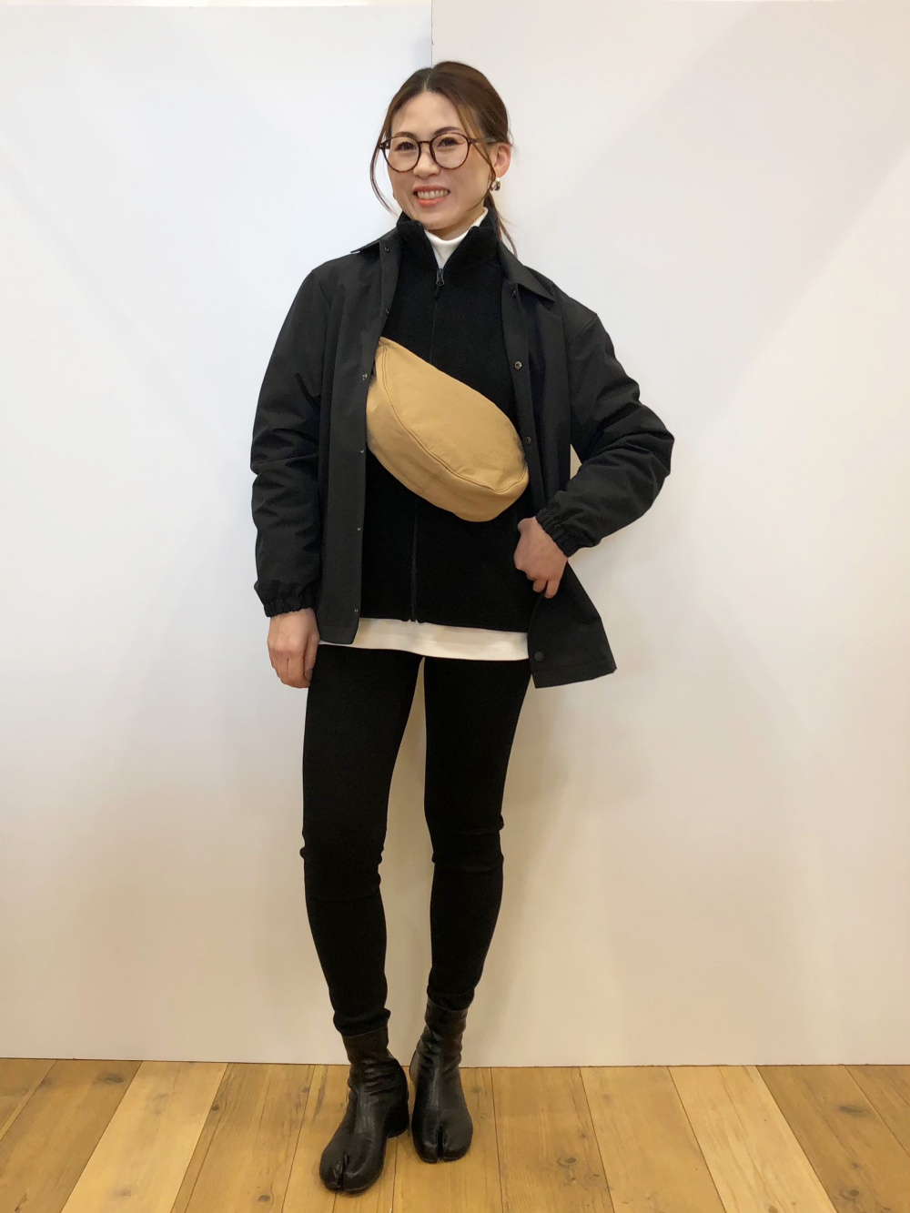 ソフトタッチタートルネックTシャツ、スウェットシャツ（長袖・欧米