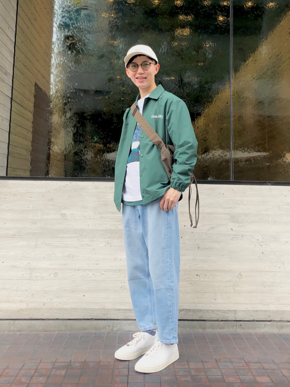 outfit-ideas-of-uv-protection-knitted-cap-upf50-coach-jacket