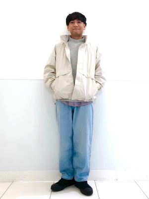 fevr ジャーフル　L〜XLサイズ相当 ユニクロ公式 | ミドルゲージモックネックセーター