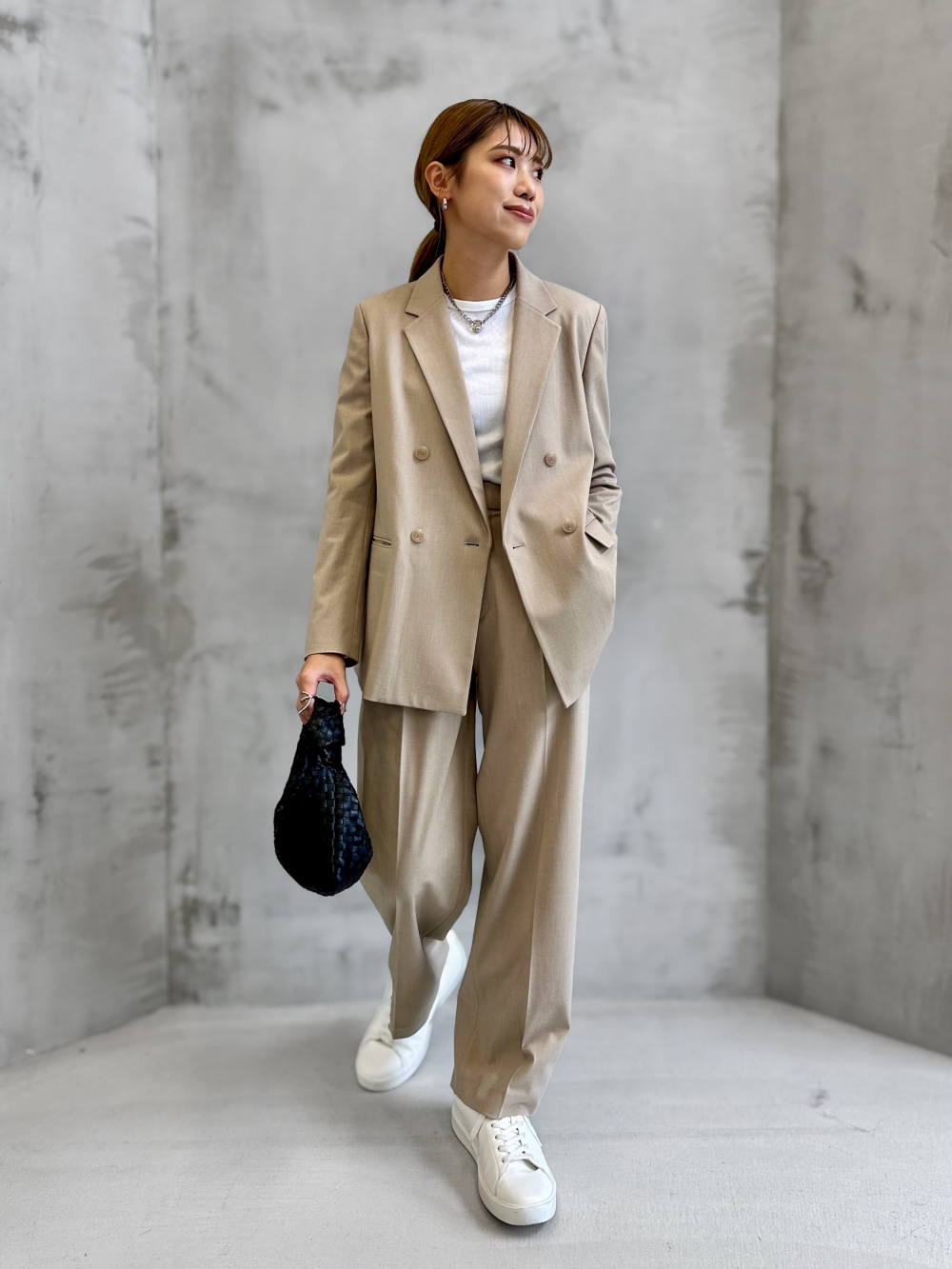 ユニクロ ダブルジャケット 新品 ユニクロC 感動ダブルジャケット