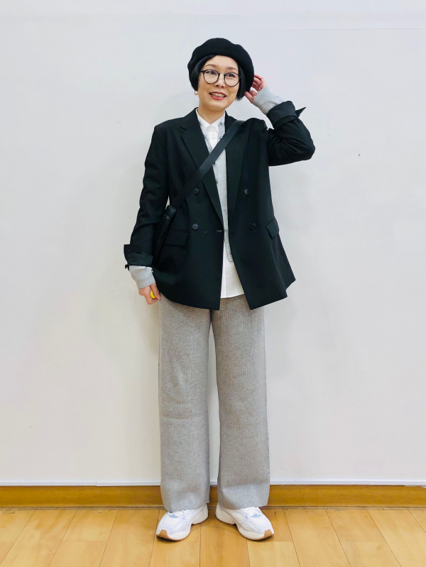 感動ジャケット（リラックスフィット） セットアップ可能、レーヨン