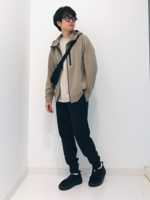 【匿名配送・未開封】NK ドライ　ストレッチ　スウェットパーカ（長袖）AUS+ ユニクロ公式 | ドライストレッチスウェットフルジップパーカ