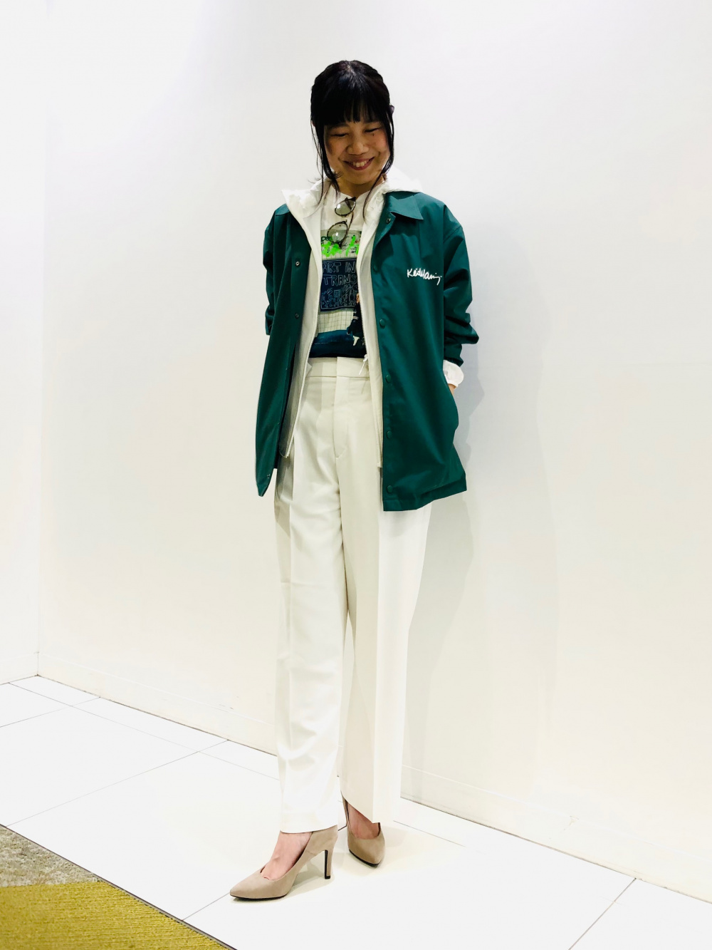UNIQLO！キース・ヘリング サブウェイ・ドローイング コーチジャケット キース・ヘリング サブウェイ・ドローイング コーチジャケット