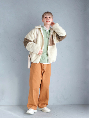 トコ出品 ユニクロ公式 | ヒートテックストレッチフリースモックネックT（長袖）