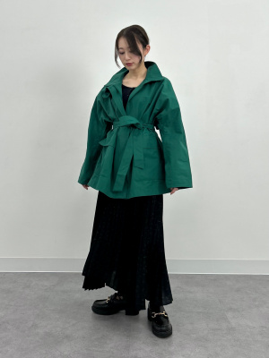 ユニクロ公式 | スタンドカラーオーバーサイズコート