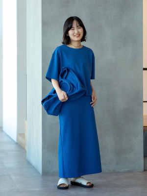 Burberry クレープジャージーマキシスカート an】総レース/ フロントファスナー/ ジップ/ タイト/ ミニドレス
