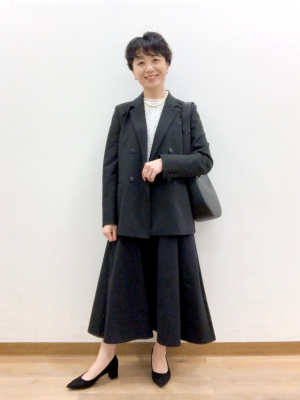 ユニクロ　感動ダブルジャケット　ブラック XL ユニクロ 感動ダブルジャケット ブラック XL - メルカリ