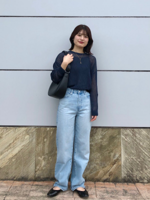 ユニクロ公式 | メッシュクルーネックセーター