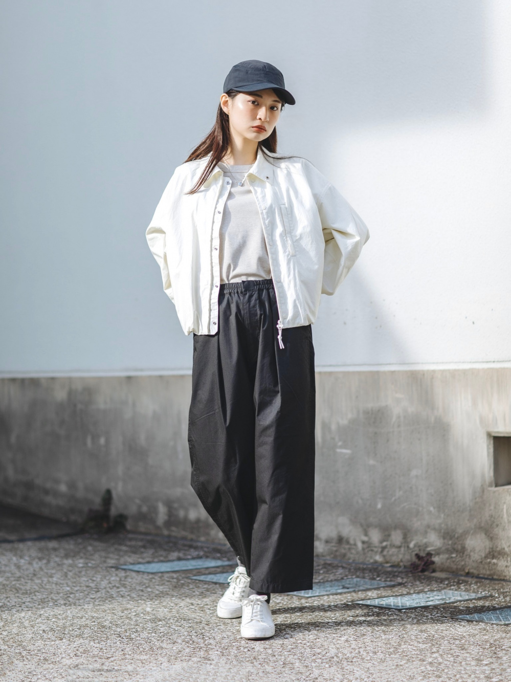 UNIQLO - UNIQLO U ボリュームスリーブコクーンブルゾンの通販