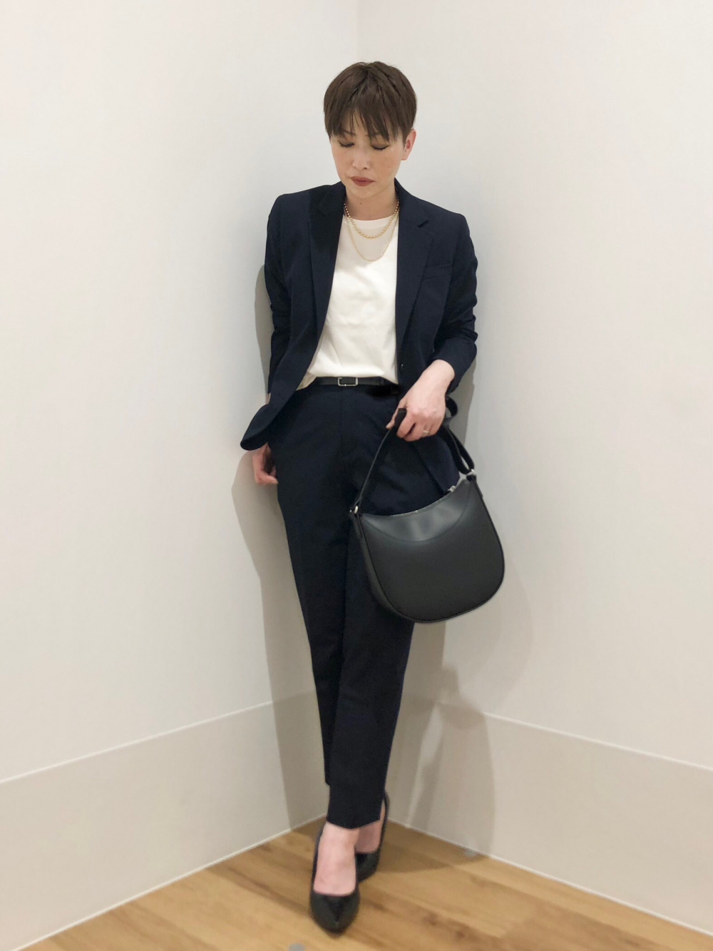 スマートアンクルパンツ」の着用コーディネート| ユニクロ公式