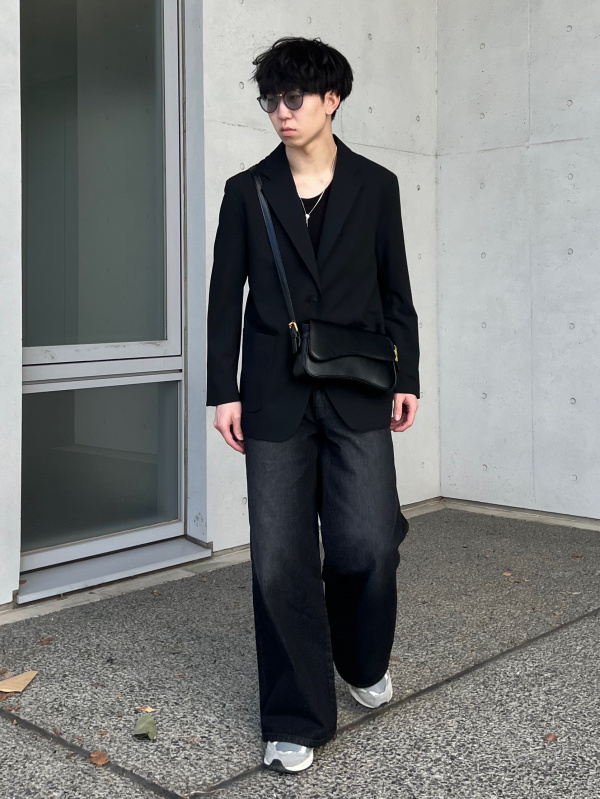 UNIQLOC リラックステーラードジャケット リラックステーラードジャケット、コットンオーバーサイズ