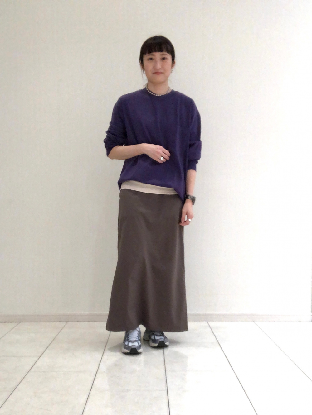 やわらかﾍﾋﾞｰｺｯﾄﾝｸﾙｰﾈｯｸﾛﾝｸﾞTｼｬﾂ