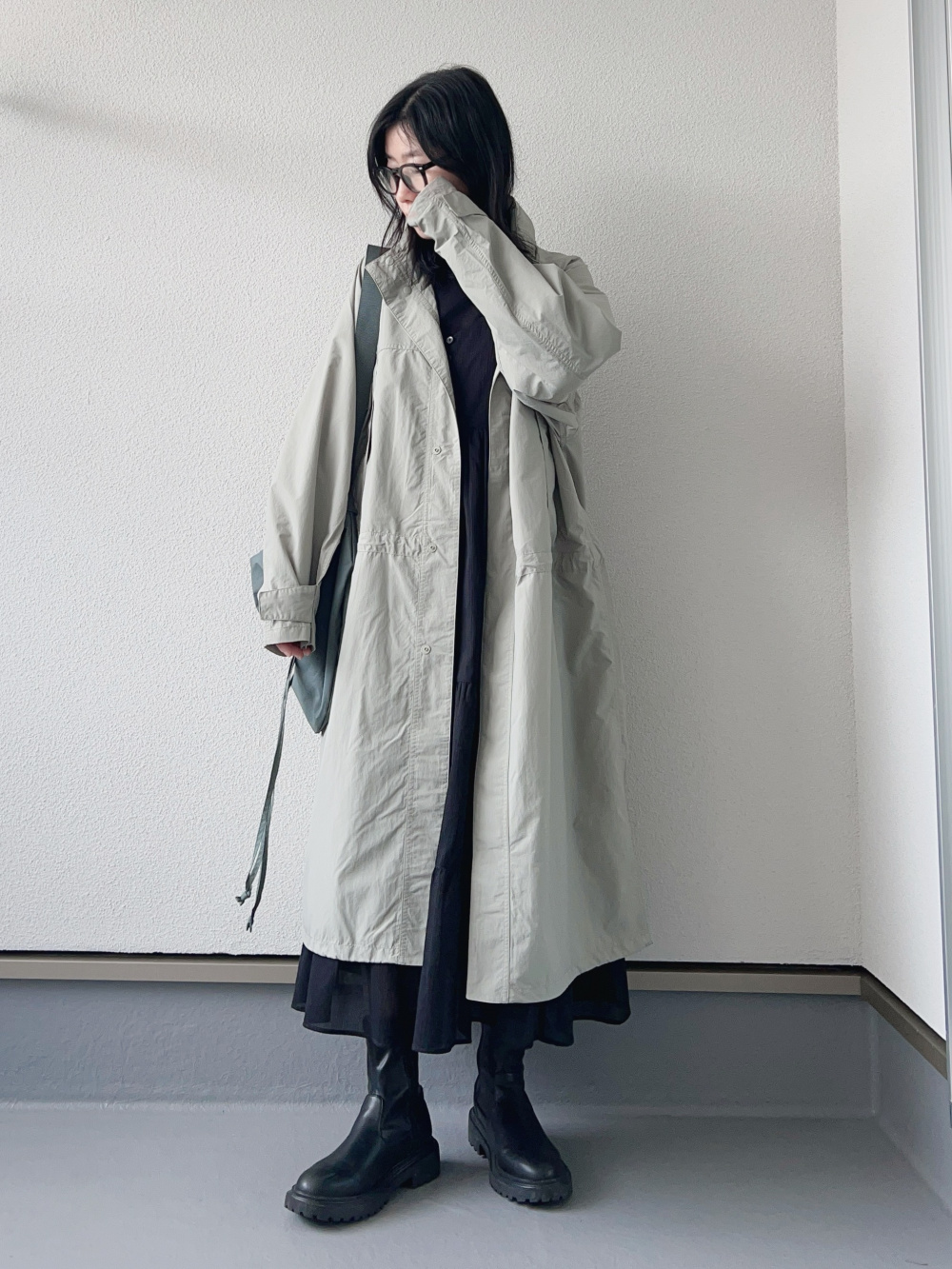 タグ付き UNIQLO U ライトウェイトコート gray M ユニクロ公式 | ライトウェイトコート