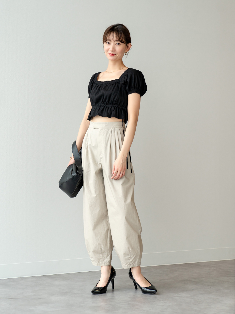 コットンバルーンパンツ」の着用コーディネート| ユニクロ公式 