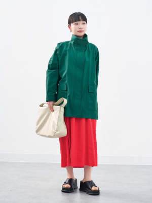 UNIQLO:C スタンドカラーオーバーサイズコート 24SS ユニクロシー UNIQLO:C スタンドカラーオーバーサイズ