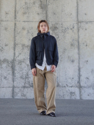 UNIQLO U 2024ss ユーティリティフーデッドジャケット Lサイズ UNIQLO U】2024年春夏NO.1注目アイテム!!ユーティリティ