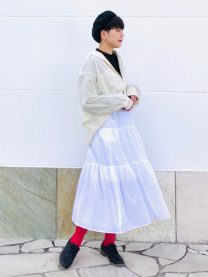 フロート付き✨スタンダード向き練習着！パーティーにも！ ユニクロ公式 | レースブラウス