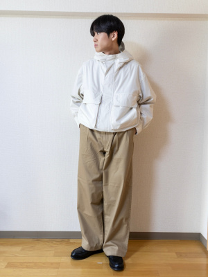 【UNIQLO U】ユーティリティフーデッドジャケット XL UniqloU 2024SS MEN アイテム一覧 : ユニクロUアイテムリンクまとめ