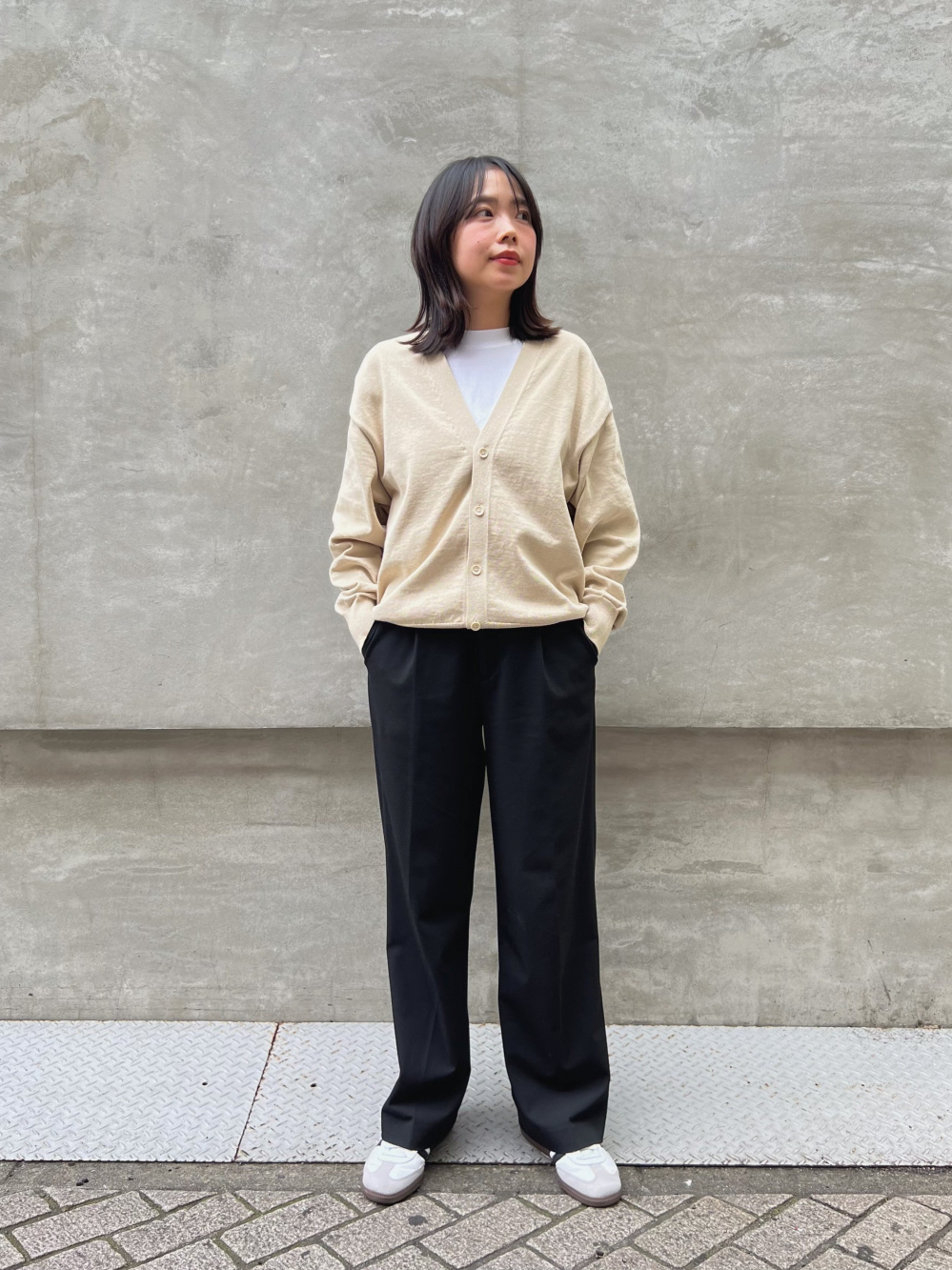 エアリズムコットンリラックスVネックTシャツ/5分袖、Vネック エアリズムコットンリラックスVネックTシャツ/5分袖、Vネック
