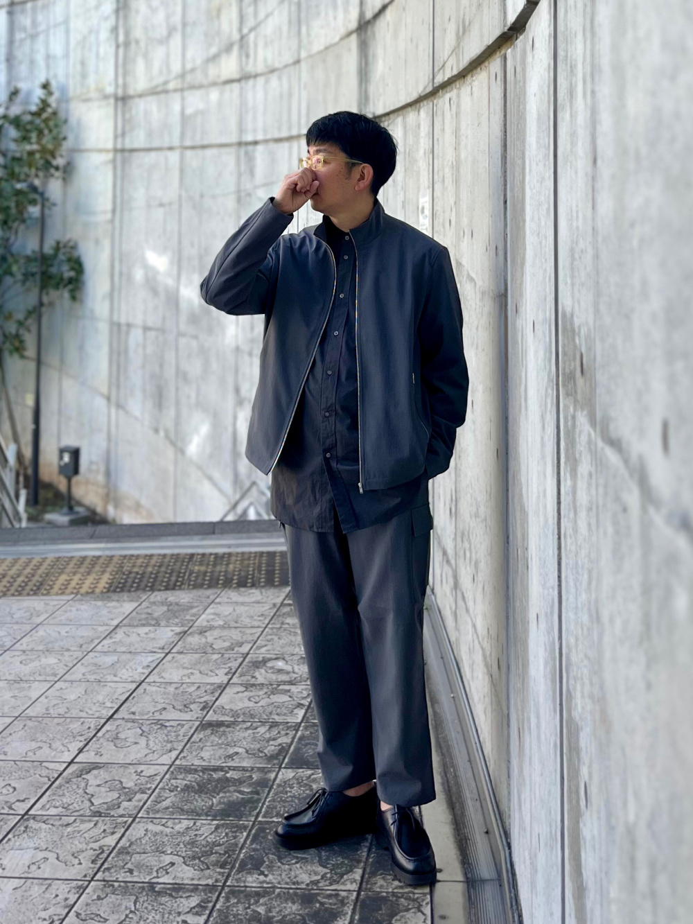 UNIQLO - スーピマコットンスタンドカラーシャツ ユニクロ公式 | スーピマコットンスタンドカラーストライプ