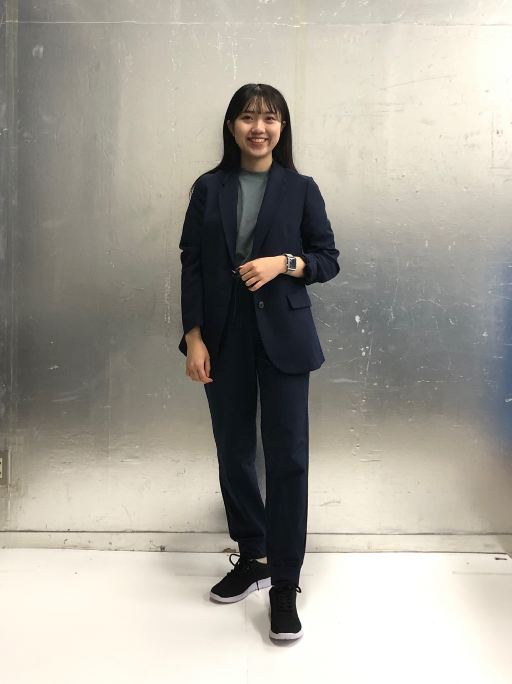 感動ジャケット、レーヨンブラウス」の着用コーディネート| ユニクロ公式