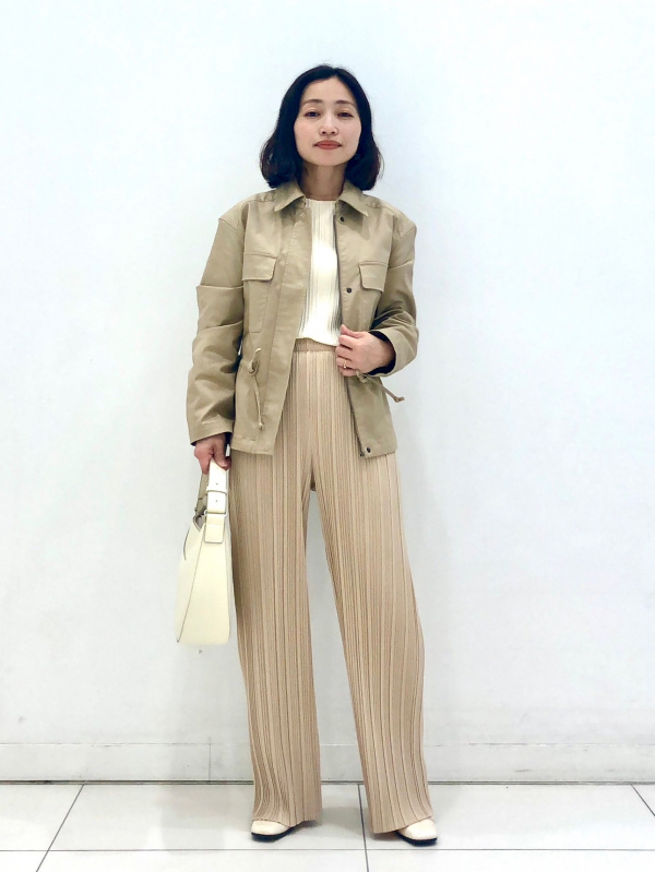 meron様おまとめ プリーツノースリーブT（レディース）の着用コーディネート一覧