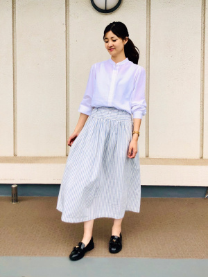 ユニクロ公式 | リネンコットンギャザースカート ユニクロ公式 | リネンコットンギャザースカート