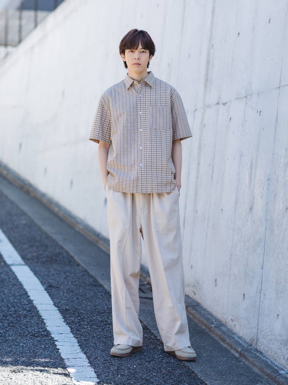 グラフィックコットンTシャツ