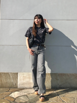 極美品 50周年 3L-4L ハローキティ Tシャツ さがら刺繍 黒 楽天市場】【Hello Kitty 50th Anniversary】 トップス ロンT