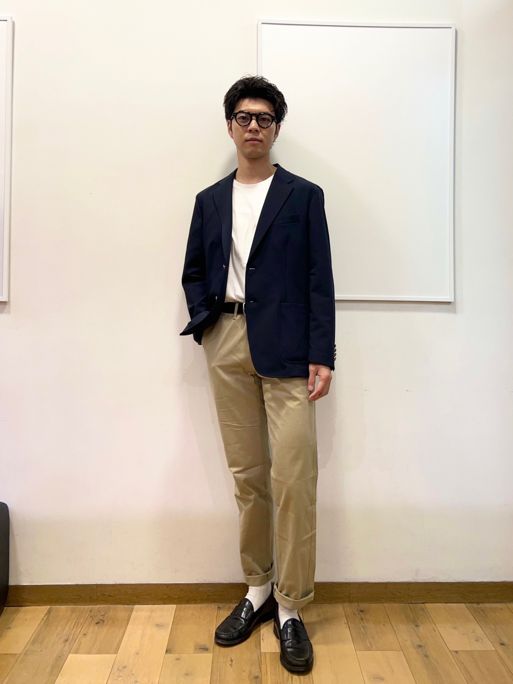 レギュラーフィットチノ」の着用コーディネート| ユニクロ公式