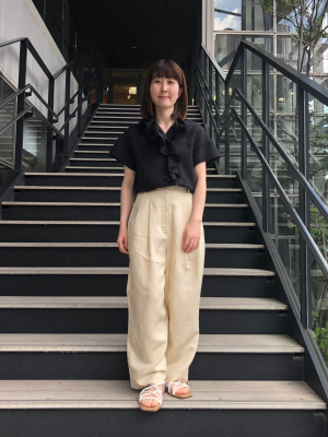 ユニクロ公式 | リヨセルリネンタックテーパードパンツ