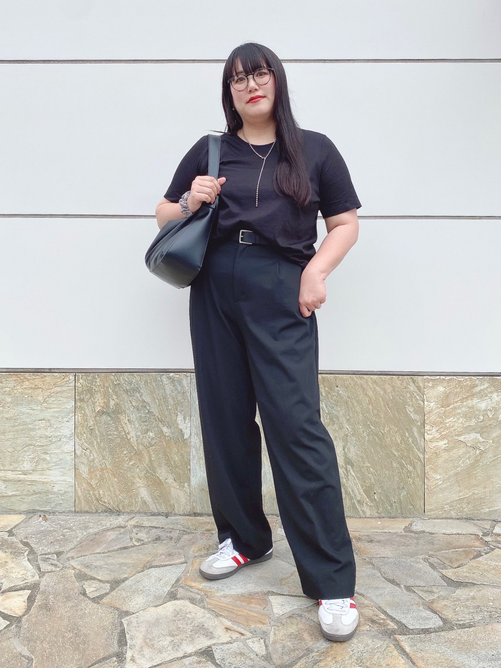 ユニクロU ボクシーテーラードジャケット　WOMEN L ブラック ユニクロユー2024SS「ボクシーテーラードジャケット」購入