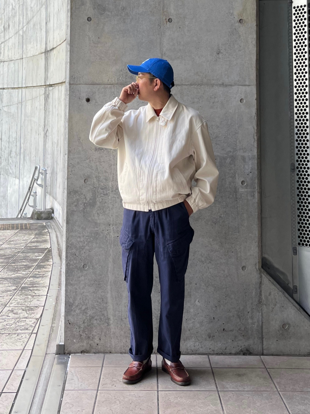 エアリズムコットンオーバーサイズTシャツ/5分袖、スーピマ