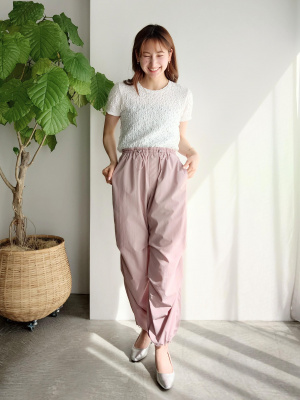 THESHISHIKUI パラシュートパンツ　XS ピンク PARACHUTE PANTS / PINK – SHISHIKUI