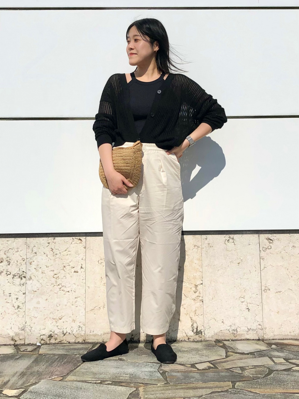 UNIQLO U】パラシュートクロップドパンツが活躍中。 | LEE