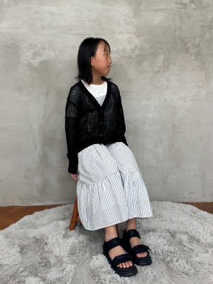 【美品】　JUST FEMALE ストライプキャミワンピース セール】【JUST FEMALE/ジャストフィーメイル 】ストライプ